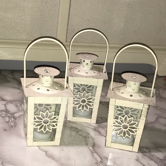 Set of 3 Small Lanterns - Picture 2 of 6